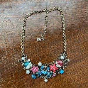 Betsy Johnson Sea Necklace
